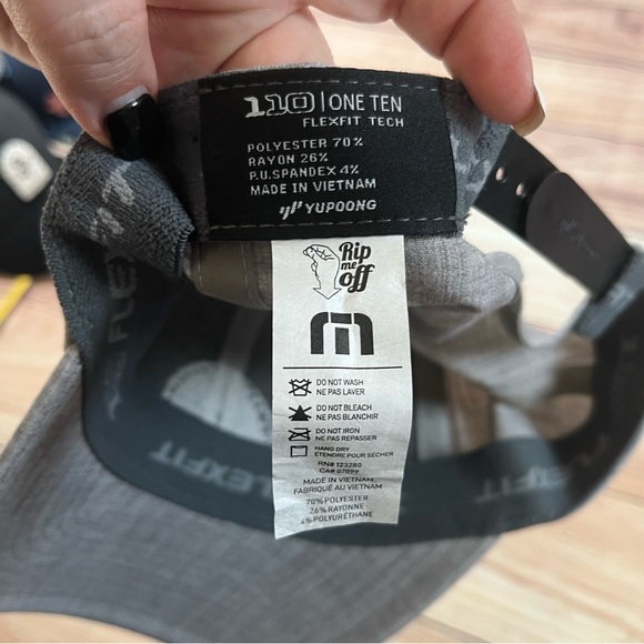 Travis‎ Mathew Golf Baseball Hat Snapback Flex Gray Patch NWOT River Cruise - Picture 5 of 5